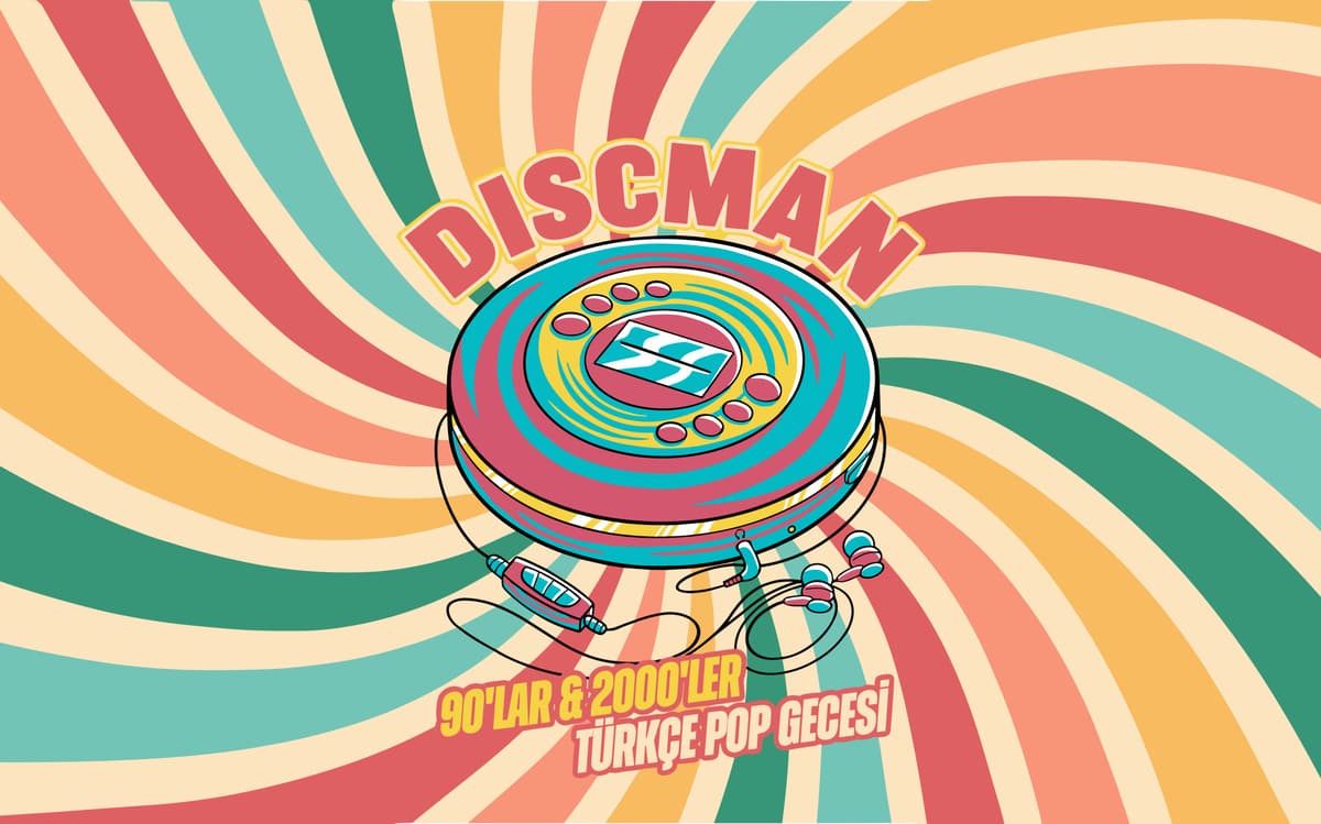 Discman 90’lar & 2000’ler Türkçe Pop Gecesi
