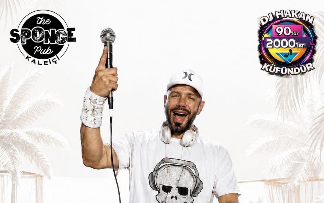 Dj Hakan Küfündür 90’lar & 2000’ler White Party Biletleri - SPONGE PUB KALEİÇİ