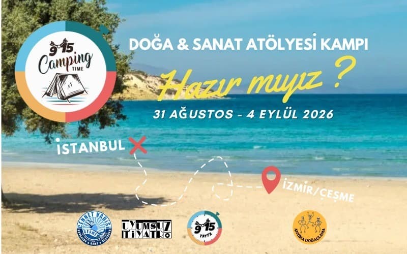 Doğa & Sanat Atölyesi Kampı – Çeşme Cennet Vadisi
