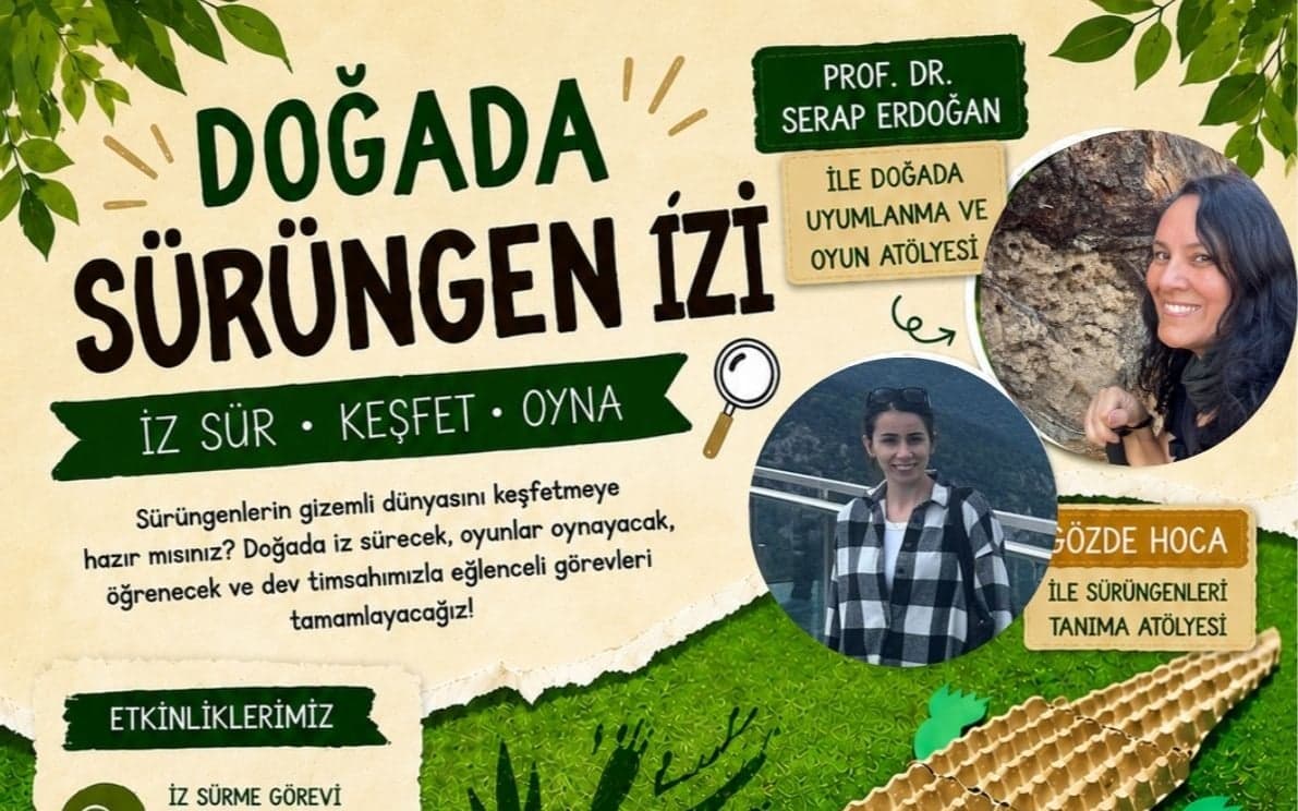 DOĞADA SÜRÜNGEN İZİ