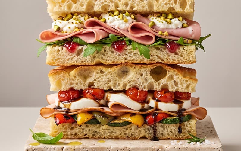 Focaccia Sandwich Workshop