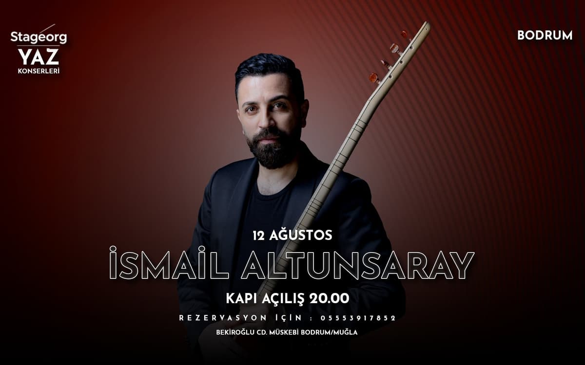 İsmail Altunsaray – Stageorg Yaz