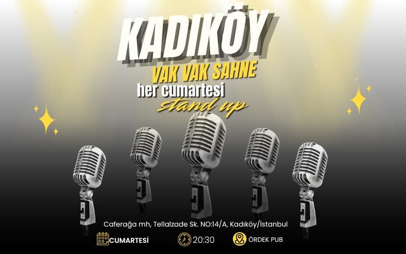 Kadıköy Vak Vak Sahne Stand Up