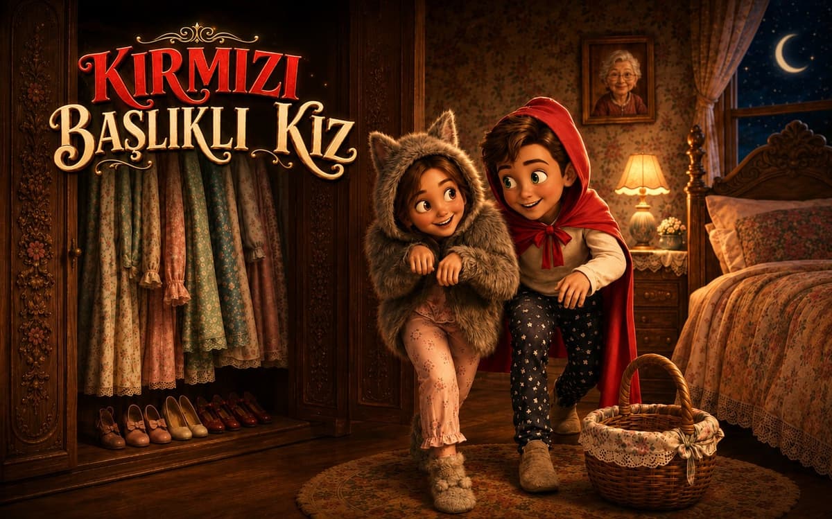 Kırmızı Başlıklı Kız Müzikli & Danslı Çocuk Oyunu