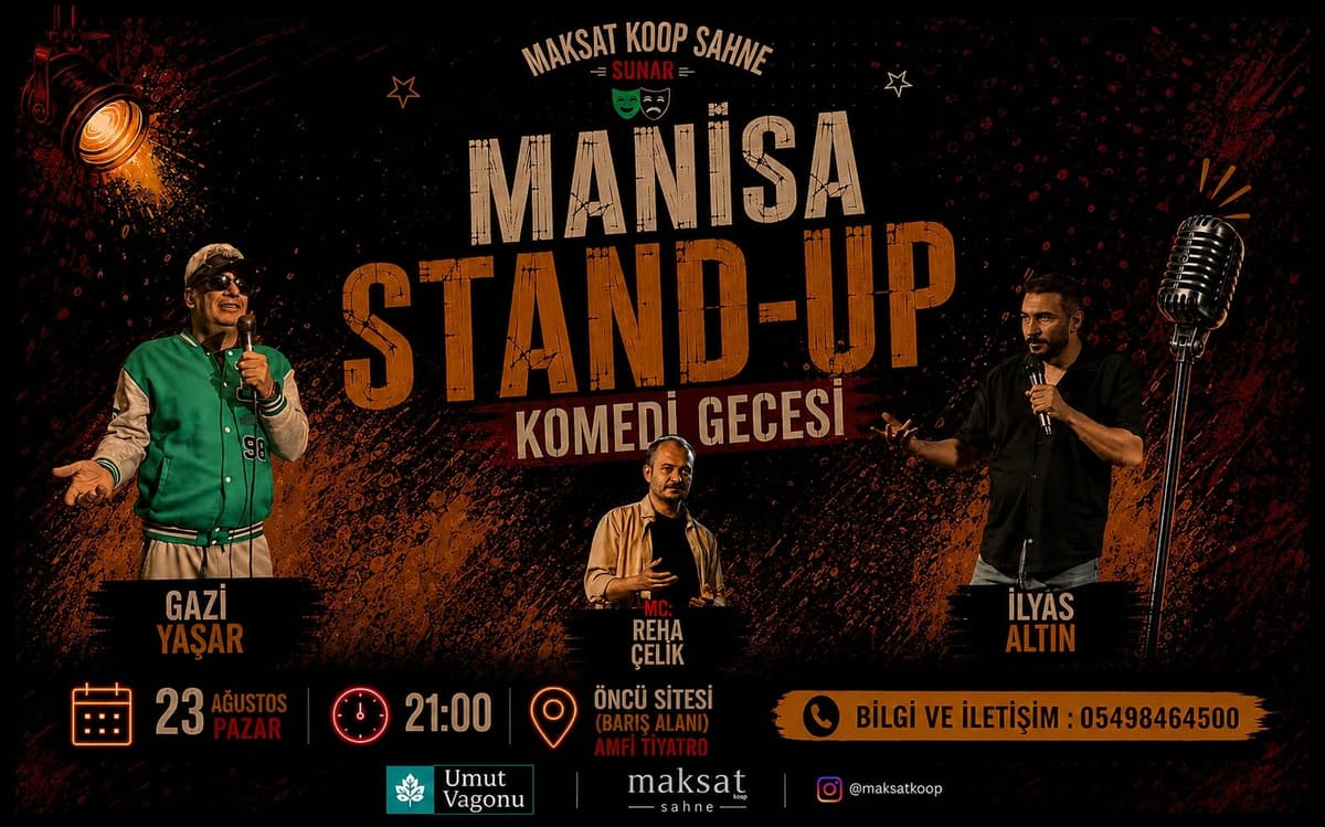 MANİSA STAND-UP KOMEDİ GECESİ