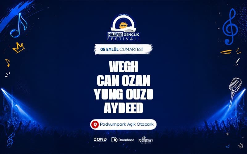 Nilüfer Gençlik Festivali Biletleri - PODYUMPARK