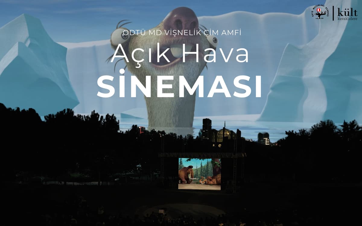 ODTÜ MD Vişnelik Çim Amfi Açık Hava Sineması – Buz Devri 2