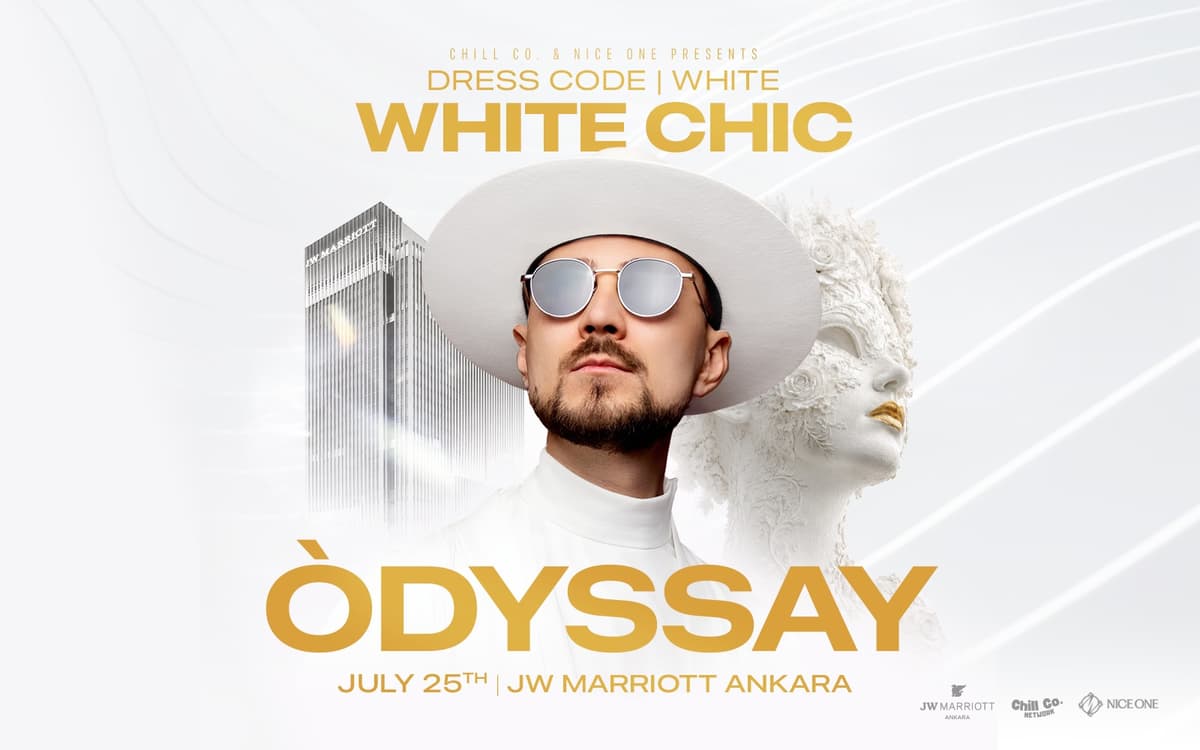 White Chic: Odyssay Pool Garden Series | JW Marriott Ankara