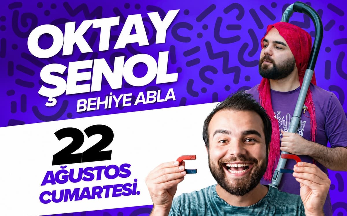 Oktay Şenol ve Behiye Abla – Stand Up Biletleri - STUDYOU SAHNE