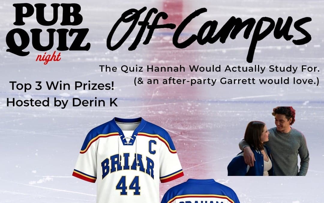 Pub Quiz on Off-Campus: Questions in English & Turkish