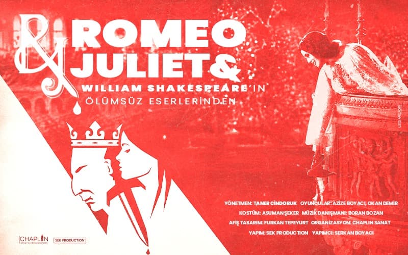Romeo & Juliet Biletleri - ÇEKSANAT GÖRÜKLE KÜLTÜR MERKEZİ
