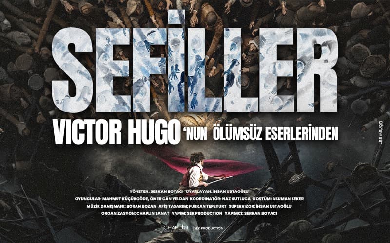 Sefiller Oyunu Biletleri - ÇEKSANAT GÖRÜKLE KÜLTÜR MERKEZİ