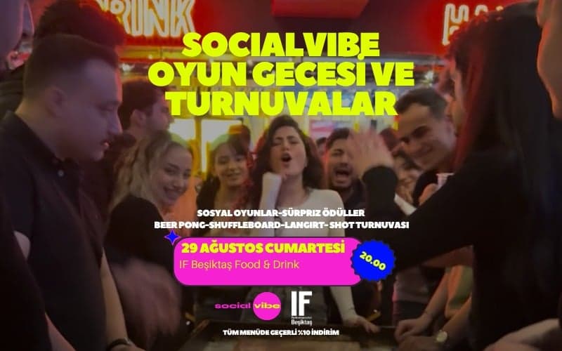 Socialvibe Oyun Gecesi ve Turnuvalar