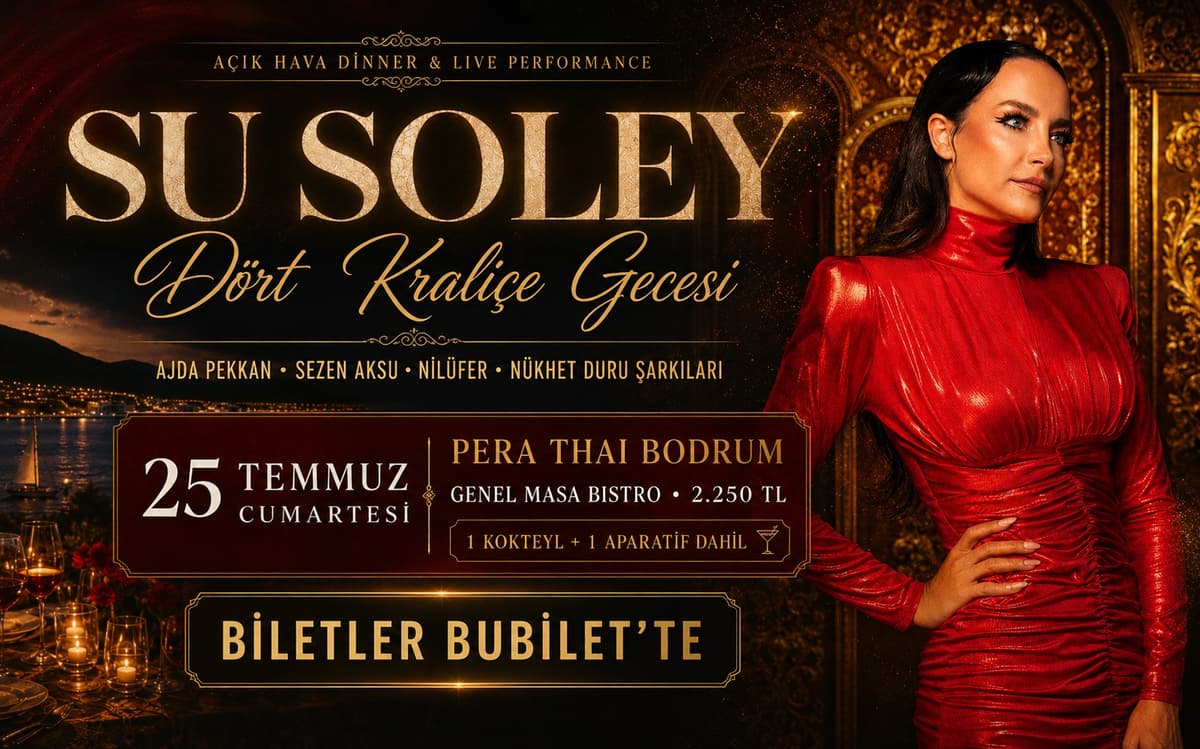 Su Soley ile Timeless Moments — Türk Pop Klasikleri Dinner Night