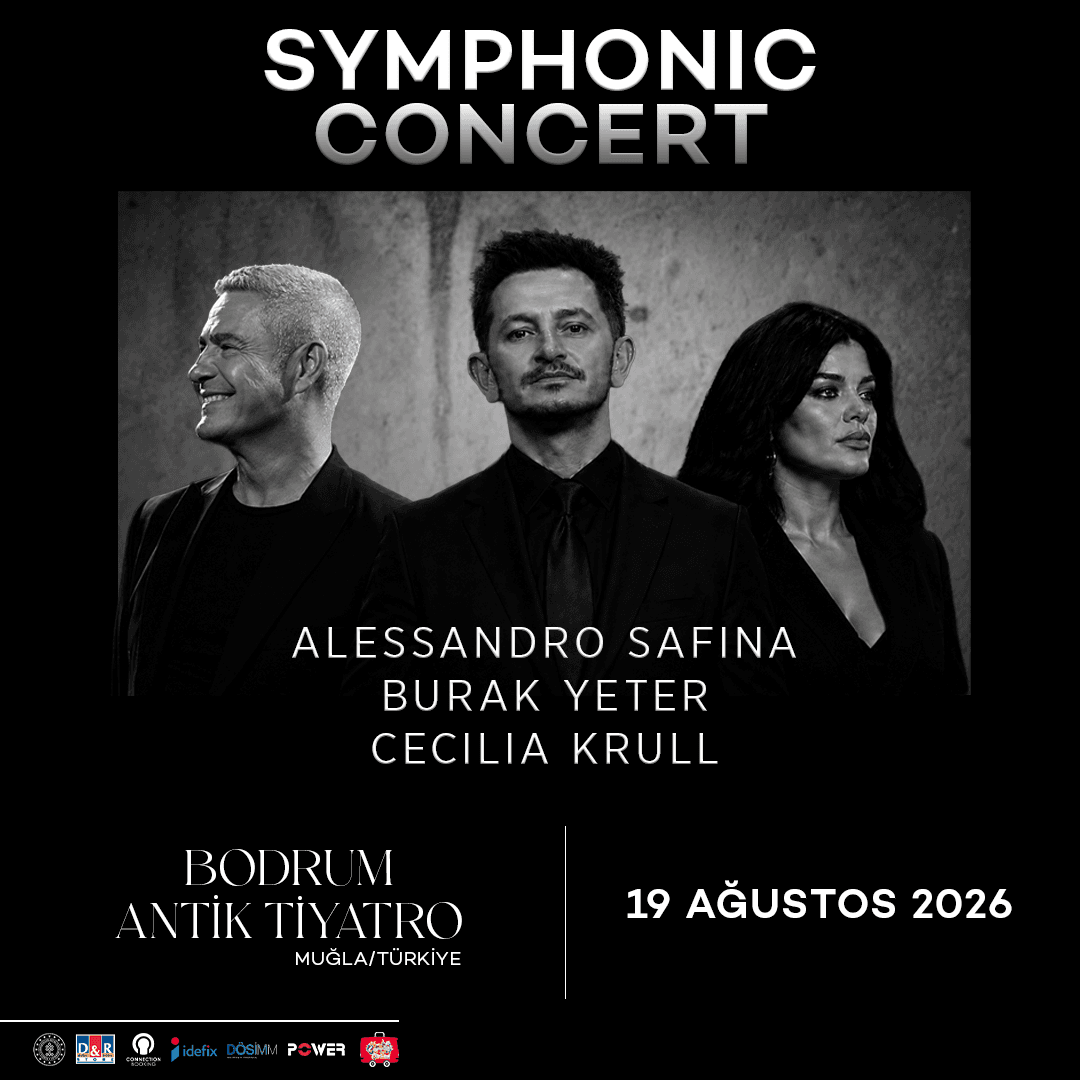 Burak Yeter, Alessandro Safina ve Cecilia Krull Katılımı İle Senfonik Konser 19 Ağustos