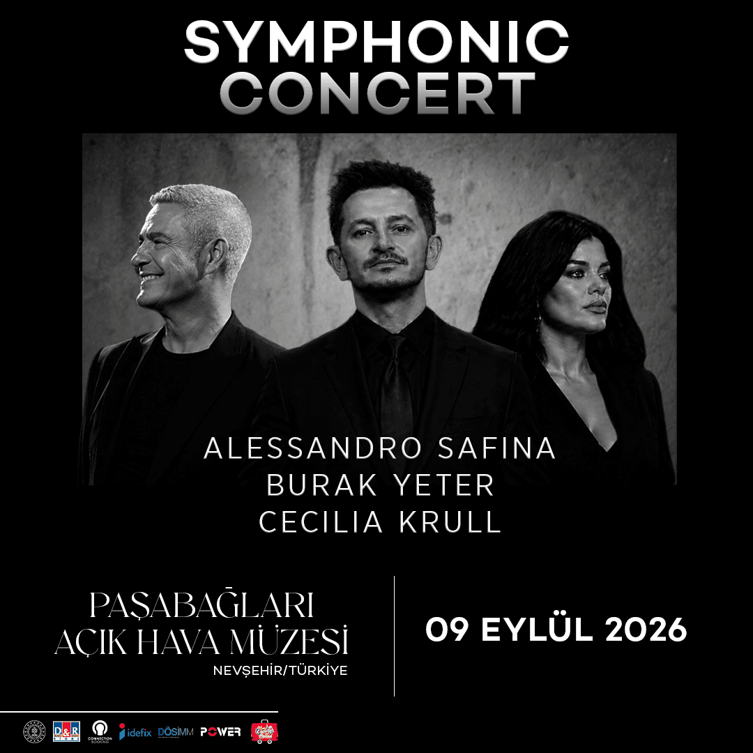 Burak Yeter, Alessandro Safina ve Cecilia Krull Katılımı İle Senfonik Konser 9 Eylül