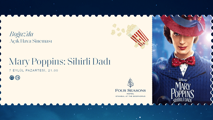 Boğaz’da Açık Hava Sineması – Marry Poppins: Sihirli Dadı