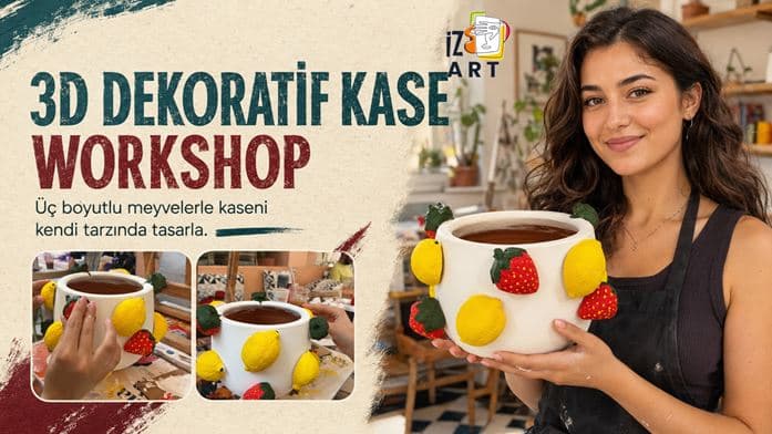 3D Dekoratif Kase Tasarım Atölyesi