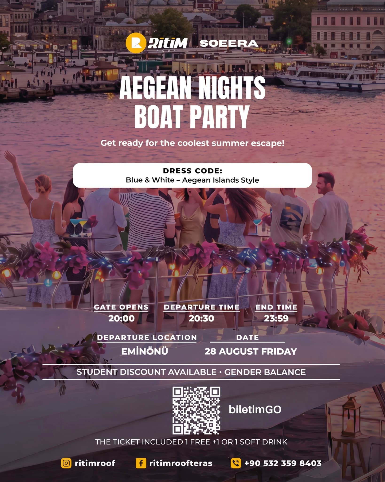 Aegean Nights Boat Party