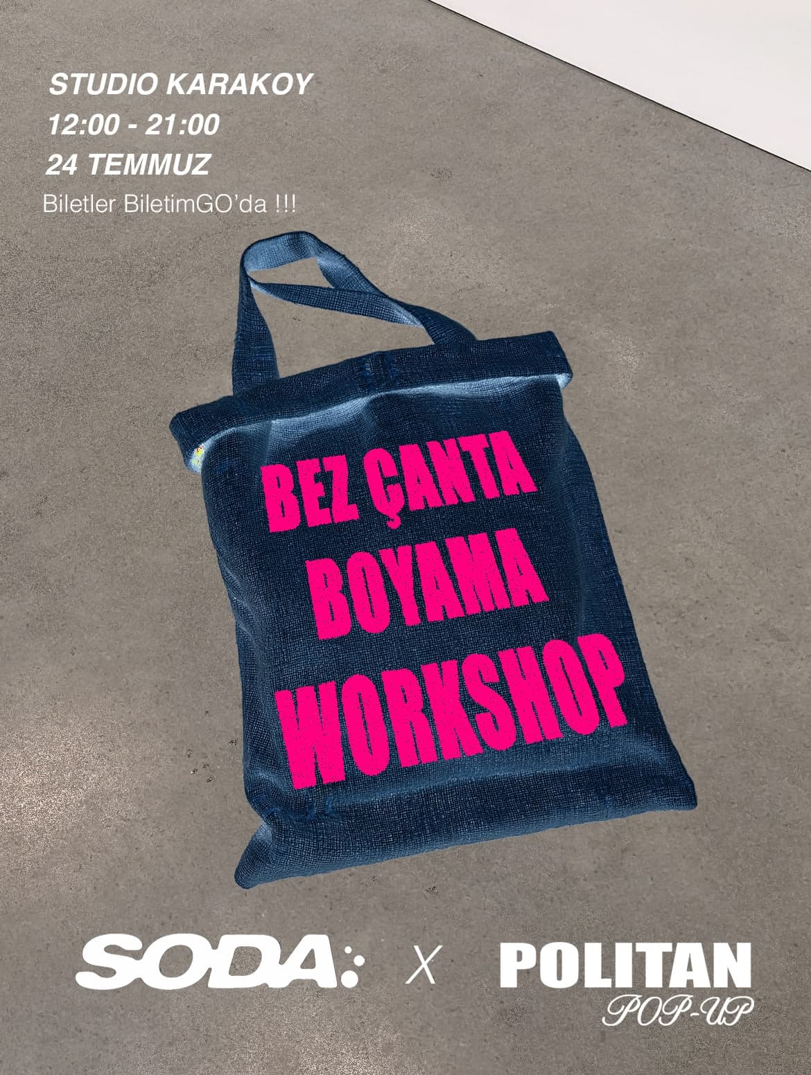 BEZ ÇANTA TASARIM ATÖLYESİ – POLİTAN POP UP