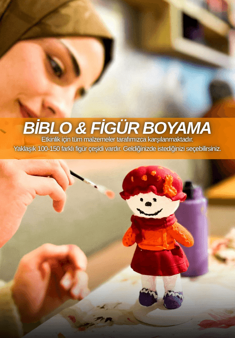 BİBLO & FİGÜR BOYAMA WORKSHOP ANKARA -9 TEMMUZ