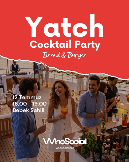Boğaz’da Yacht Cocktail Party