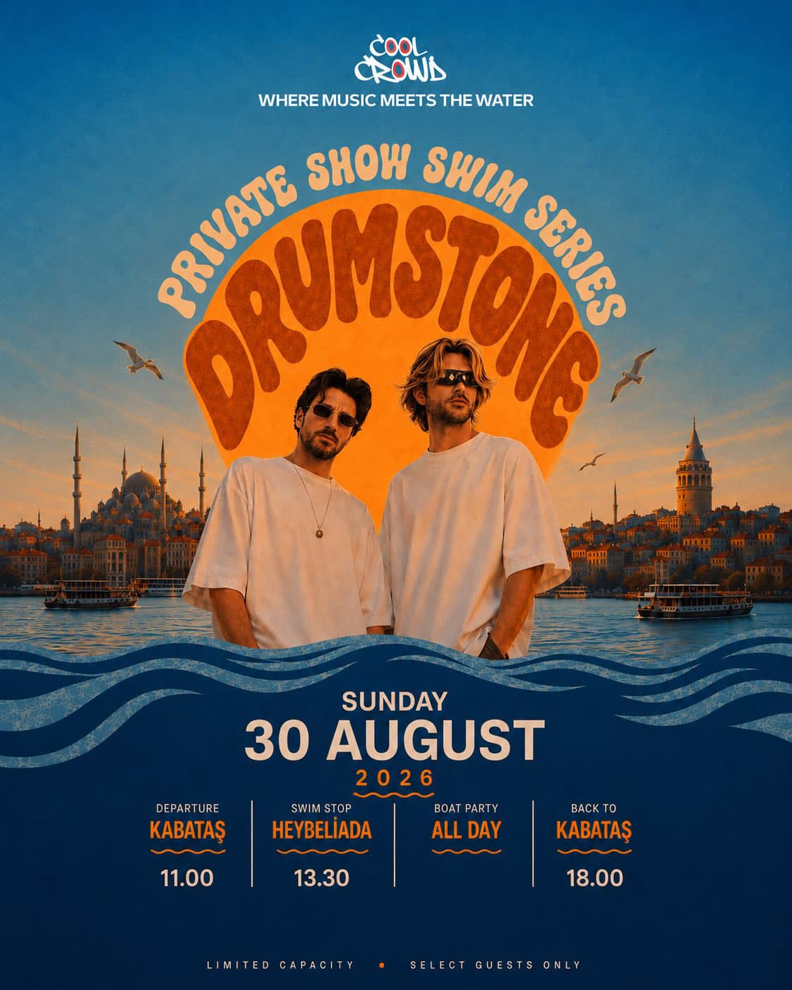 DRUMSTONE x PRIVATE SHOW SWIM SERIES
