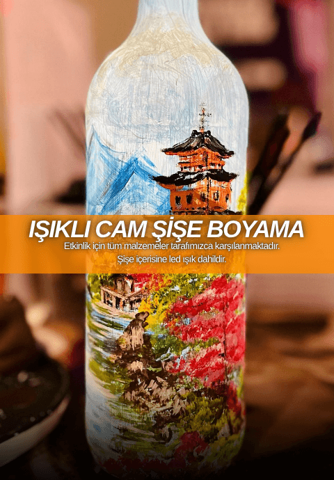 IŞIKLI CAM ŞİŞE BOYAMA WORKSHOP – ANKARA