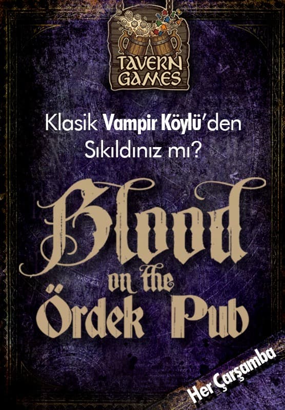 Kadıköy Blood on the Ördek Pub: Klasik Vampir Köylü Oyunlarını Unutun