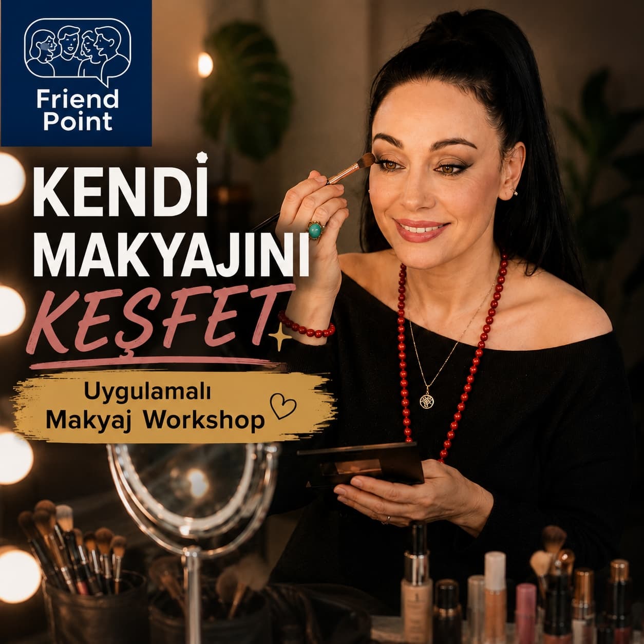 KENDİ MAKYAJINI KEŞFET (Uygulamalı Makyaj Workshop)