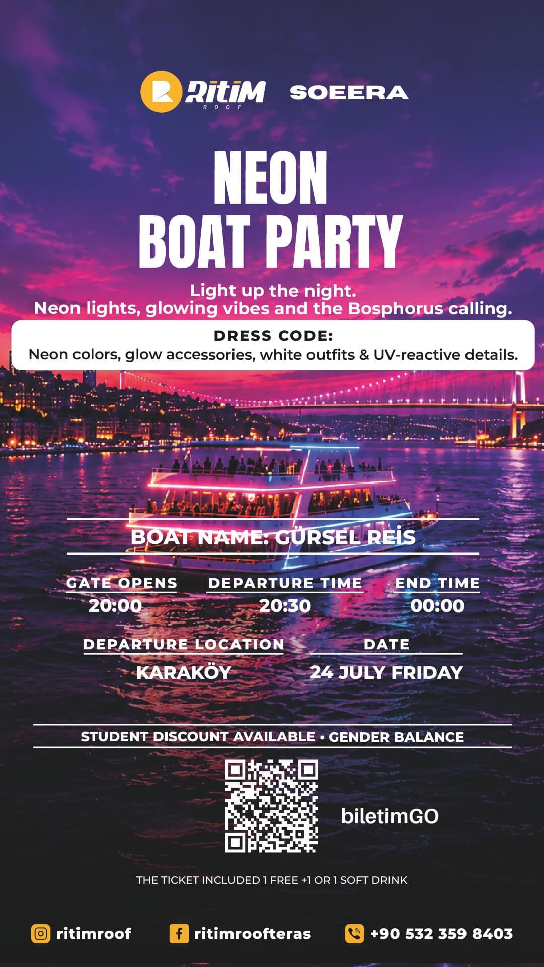 NEON BOAT PARTY