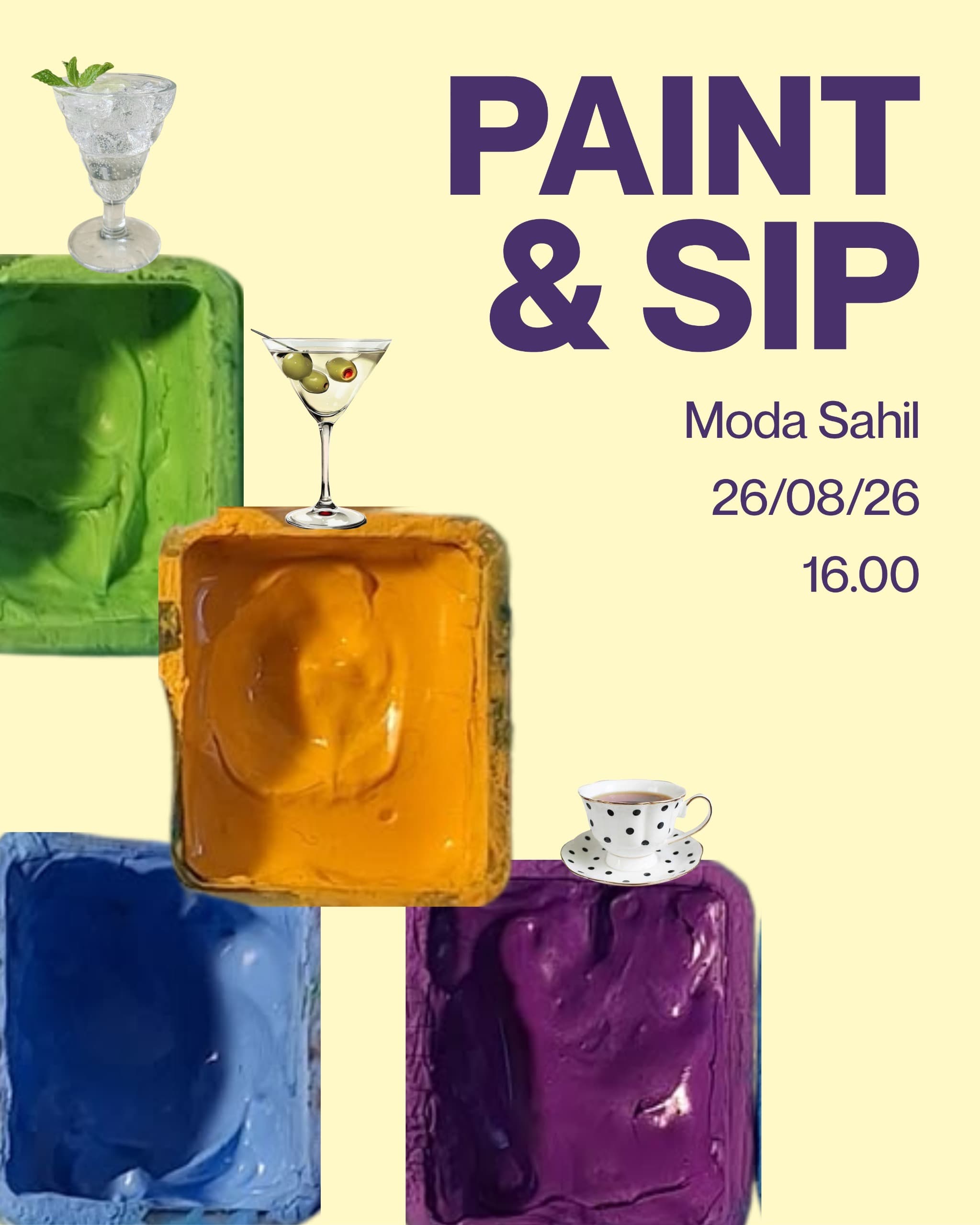 PAINT & SIP – MODA SAHİL