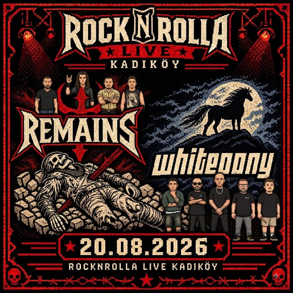 REMAINS – WHITEPONY METAL NIGHT: The Gathering of Metalheads