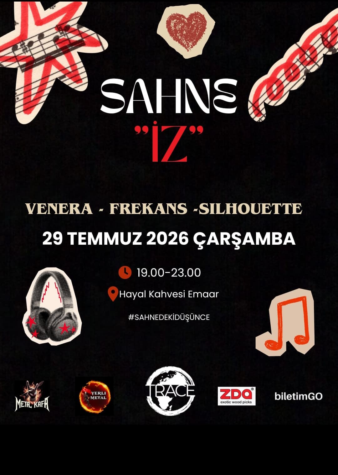 SAHNE İZ: Venera – Frekans – Silhouette
