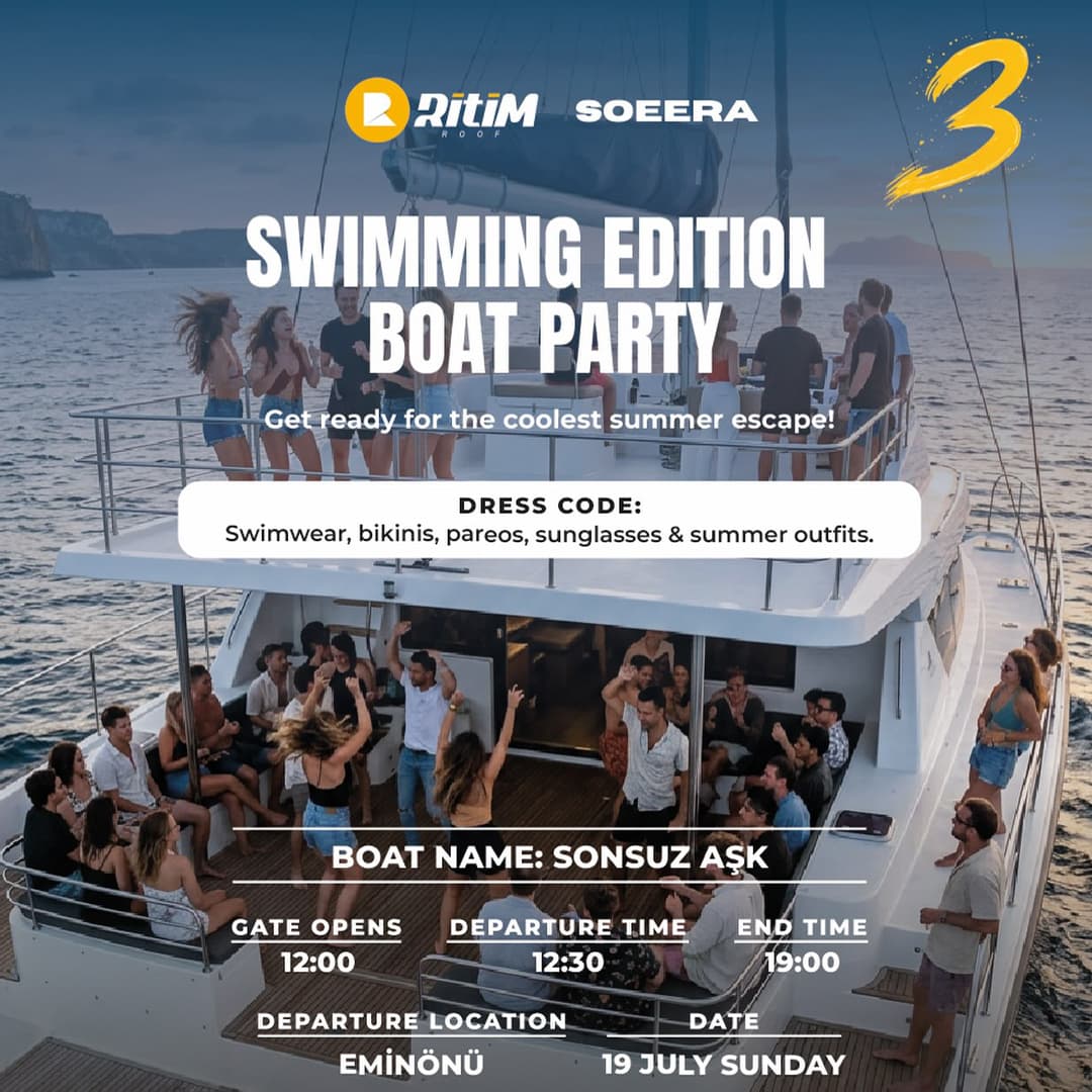 SWIMMING EDITION BOAT PARTY 3