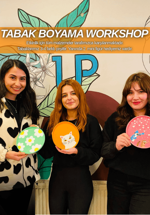 TABAK BOYAMA WORKSHOP ANKARA – 9 AĞUSTOS