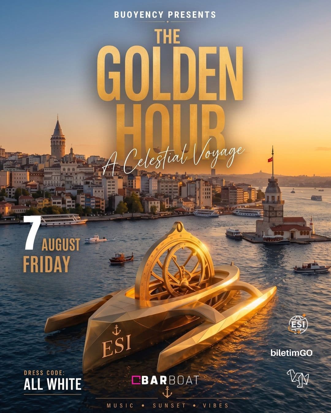 Golden Hour Boat Party
