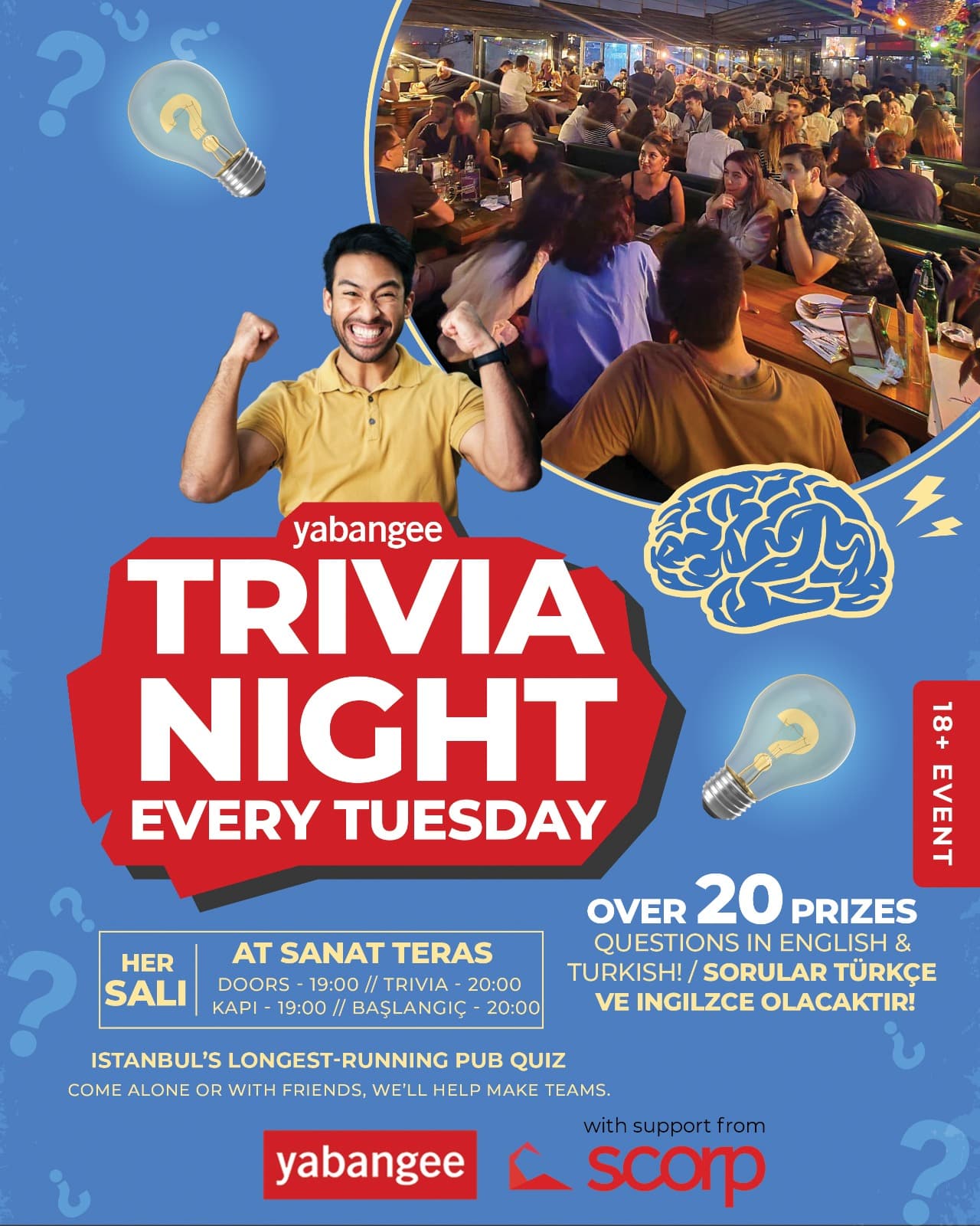 Trivia Night: Questions in English & Turkish
