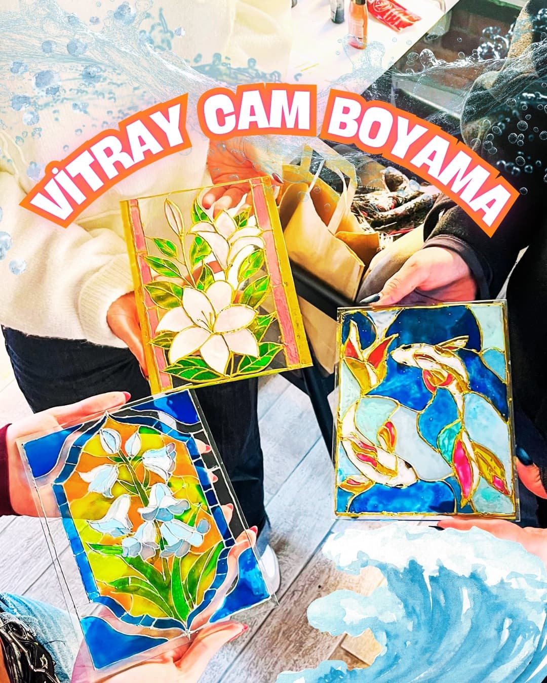 VİTRAY CAM BOYAMA – ANKARA WORKSHOP