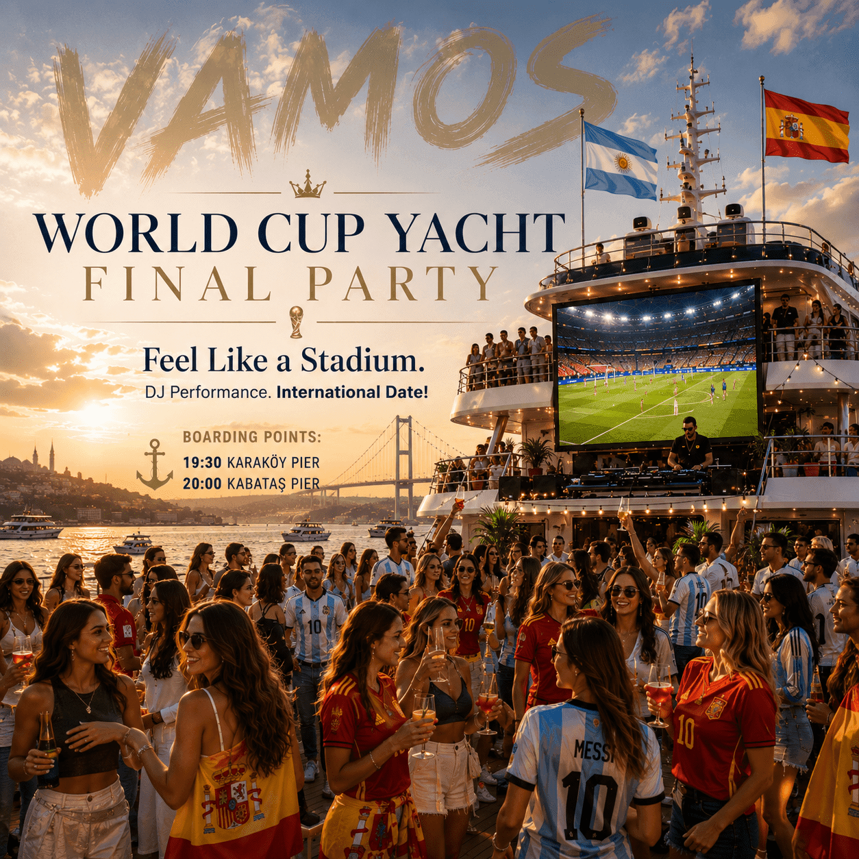 WORLD CUP YACHT: Last Dance!