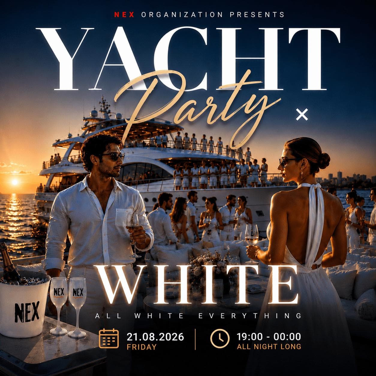YACHT PARTY – WHITE EDITION
