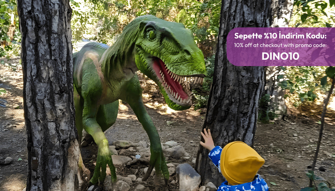 Dinopark ve 7D Sinema Giriş Bileti