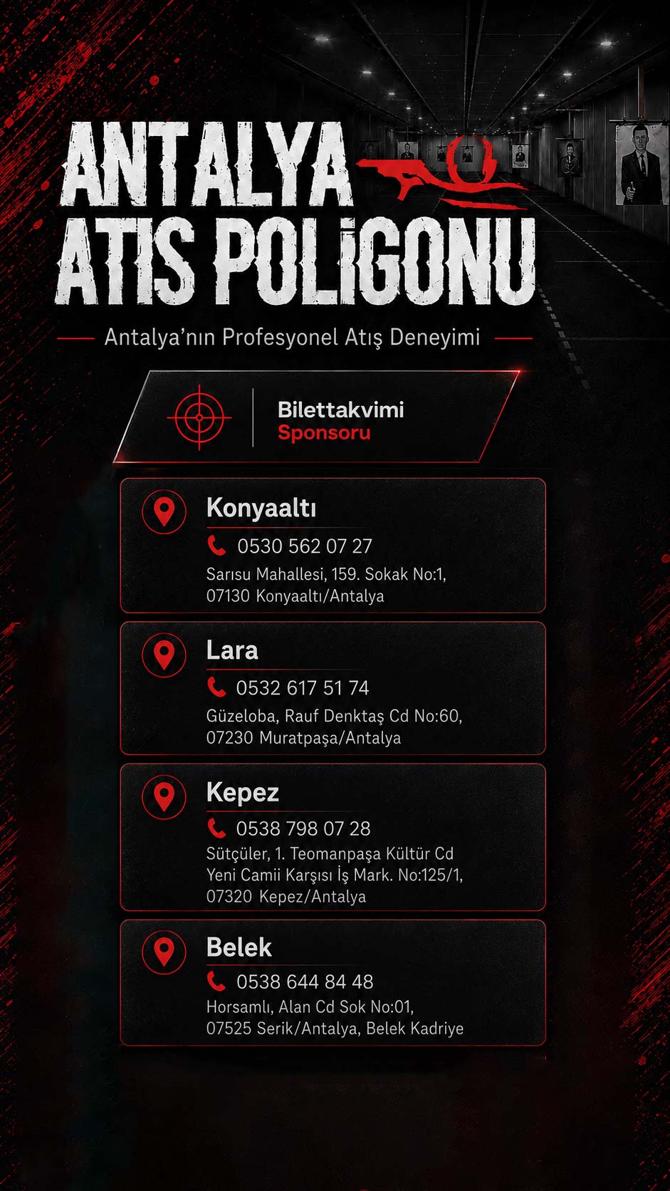 Antalya Atış Poligonu