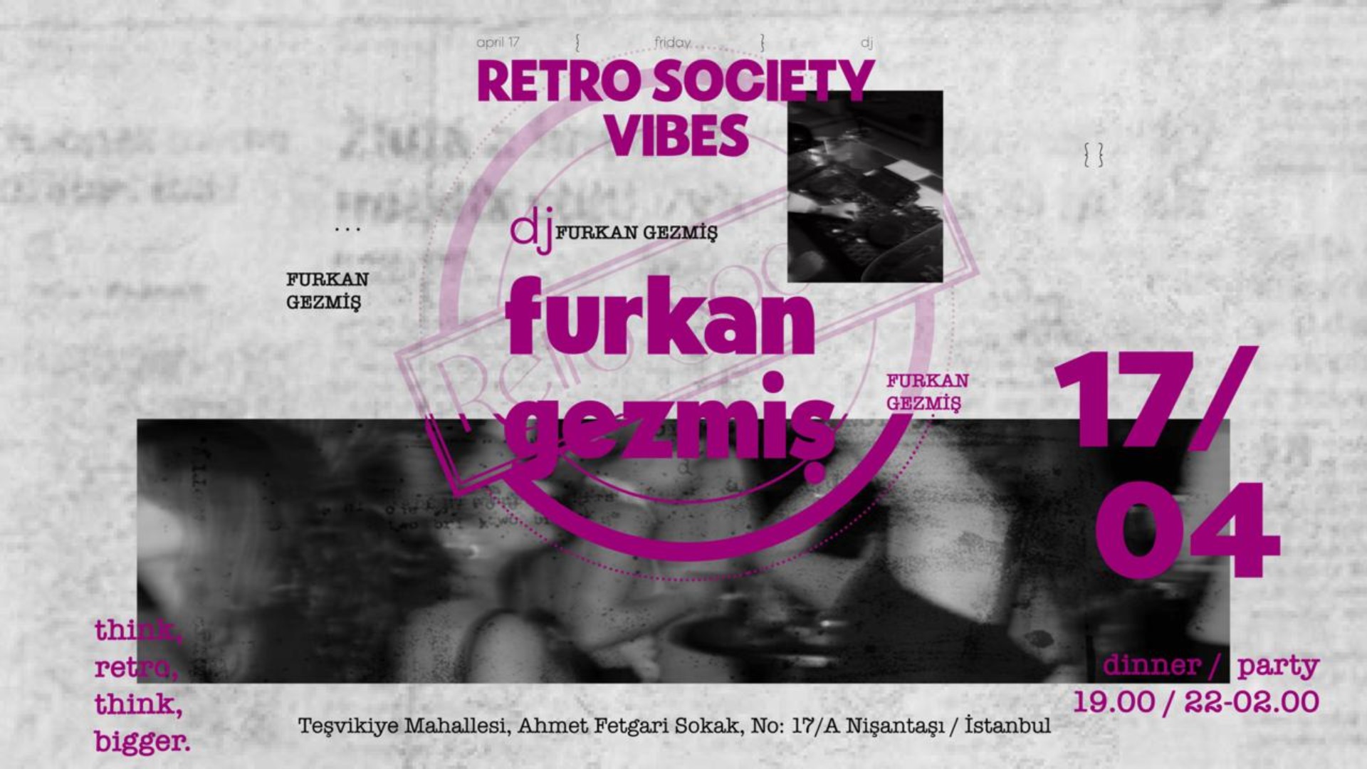 Retro Society Vibes | DJ Furkan Gezmiş